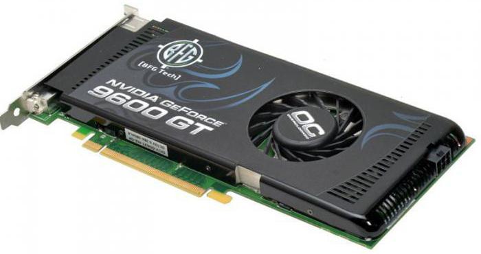 geforce 9600 specifications