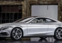 New Mercedes coupe S class
