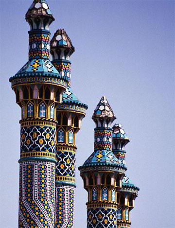 minaret to