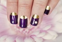 Kolor fioletowy manicure - pisk sezonu