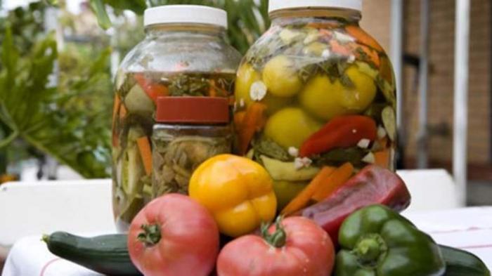mixed Vegetables for the winter without sterilization