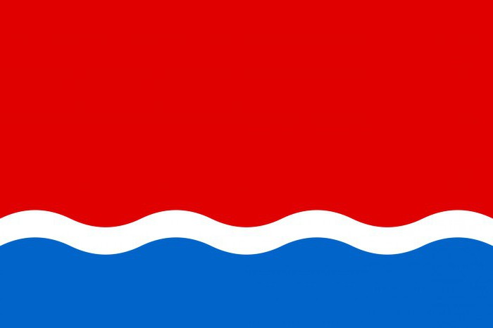 la bandera de la región del amur