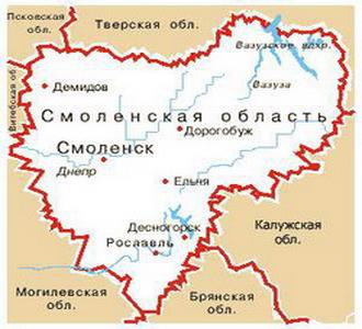斯摩棱斯克核电站在地图上的