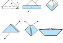 船折纸：简单的方法