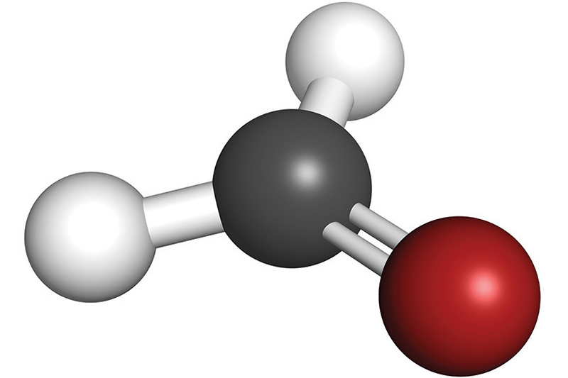 struktura formaldehydu