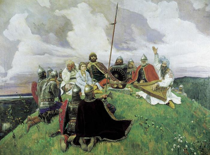 Твір по картині Васнецова Баян