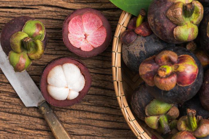 owoc мангустин korzystne właściwości skład