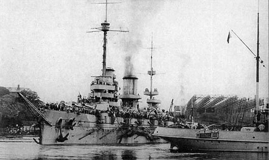 Schlachtschiff Kaiserin Maria Modell