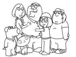 how to draw a family gradually pencil