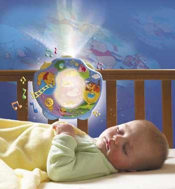  bebek gece lambası projektörler