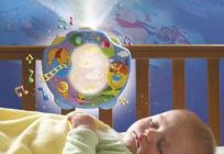 The light projector - a quiet falling asleep and healthy sleep