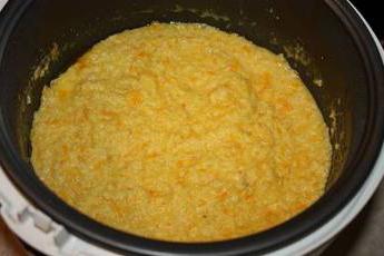 corn porridge with pumpkin recipe in a slow cooker