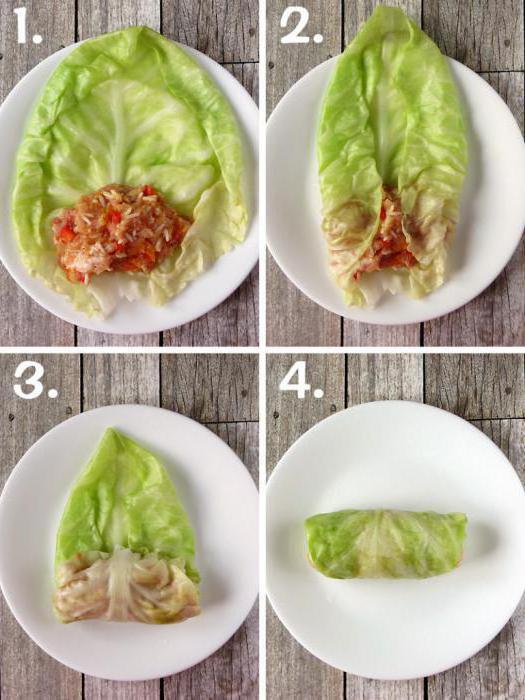 to wrap stuffed cabbage