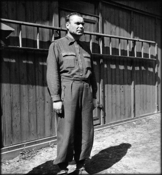 josef kramer -, el comandante del campo de concentración