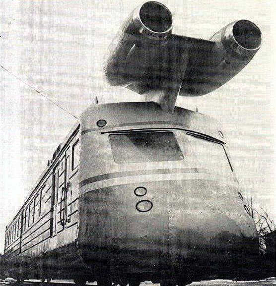 Реактивний поїзд з Радянського Союзу