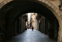 शहर के संग्रहालय Girona. स्पेन में सभी अपनी पुरानी महिमा