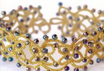 The magic of the age of Enlightenment - tatting, schema decoration