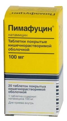 пимафуцин comprimidos de instrução