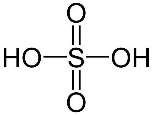 見つける酸性硫