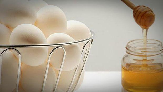 the mask of eggs and honey for face