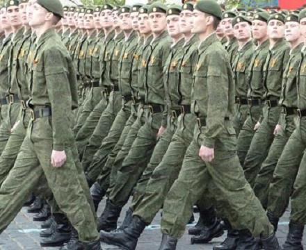 軍の宣誓のロシア