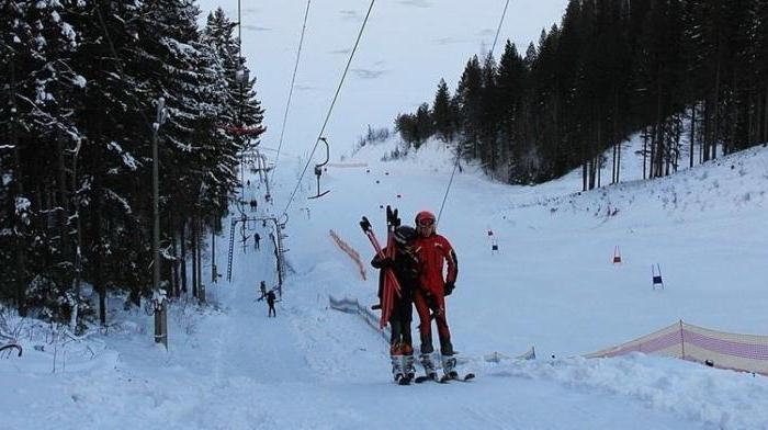 スキーの拠点PolaznaのパーマKrai