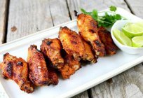 Chicken wings crispy in the oven: recipe