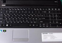 O notebook Acer Aspire E1-531: visão geral do modelo, foto