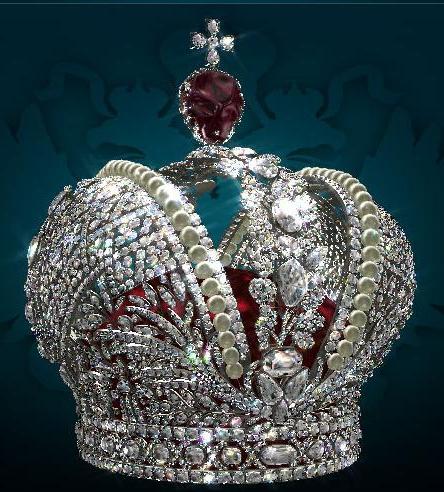 the Imperial crown of the Russian Empire