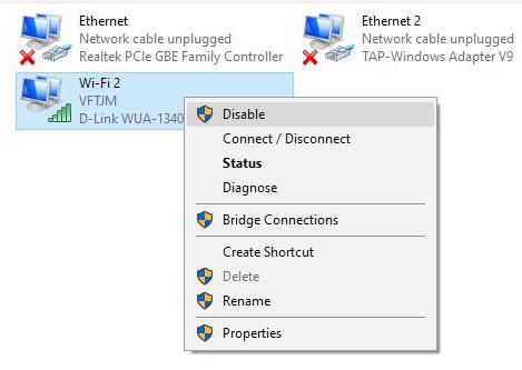 the network has no valid ip configuration