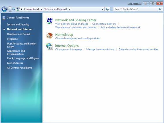Configurar a rede WiFI Windows 7