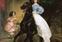 Karl Briullov, resim «senin bir atlı», «İtalyanca öğlen» ve diğer