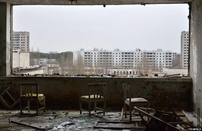 Exploded Chernobyl NPP