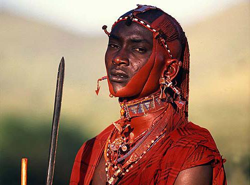 Masai tribe photo