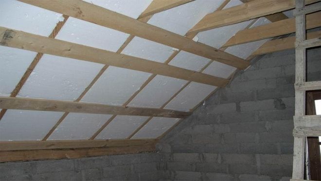 attic Insulation foam
