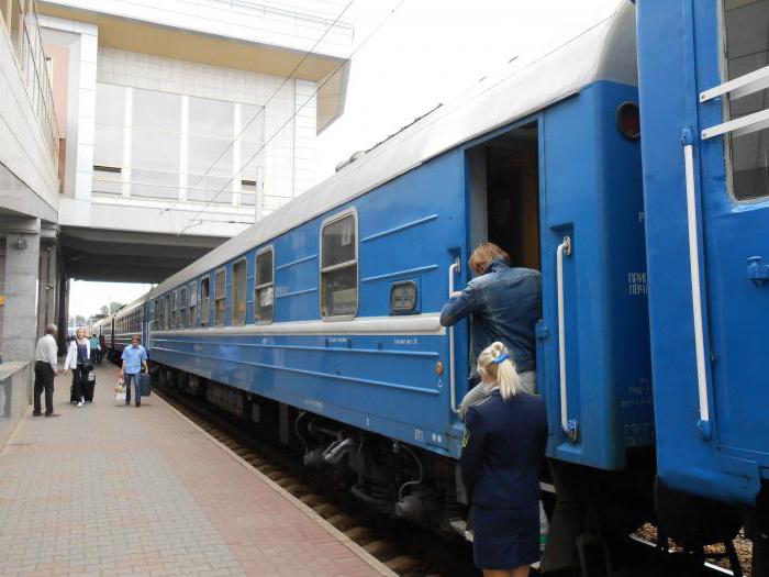 der Zug Moskau-Brest