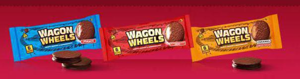 печыва Wagon Wheels вытворца