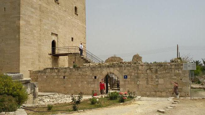 el Castillo de колосси chipre