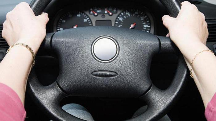 heated steering wheel with his hands
