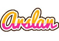 Arslan: o nome, as características distintivas da natureza