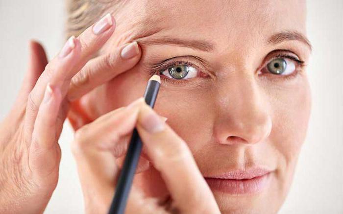 Anti-Aging-make-up, die über 40 sind