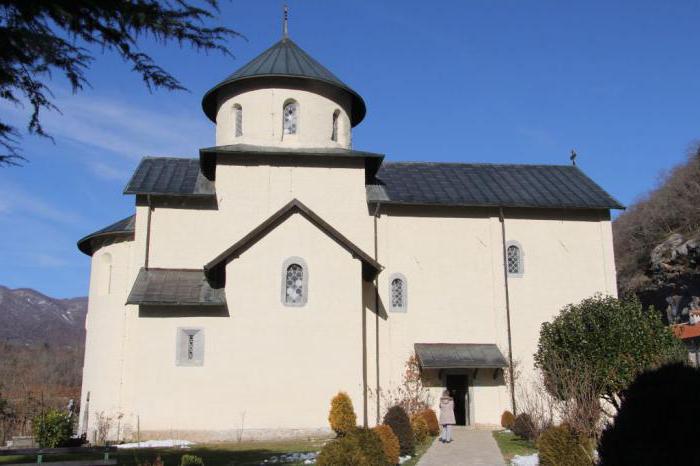 el monasterio de moraca montenegro