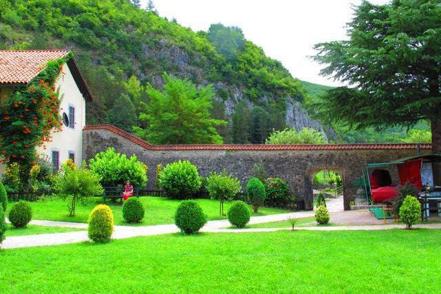 monastery in the town of Moraca Montenegro