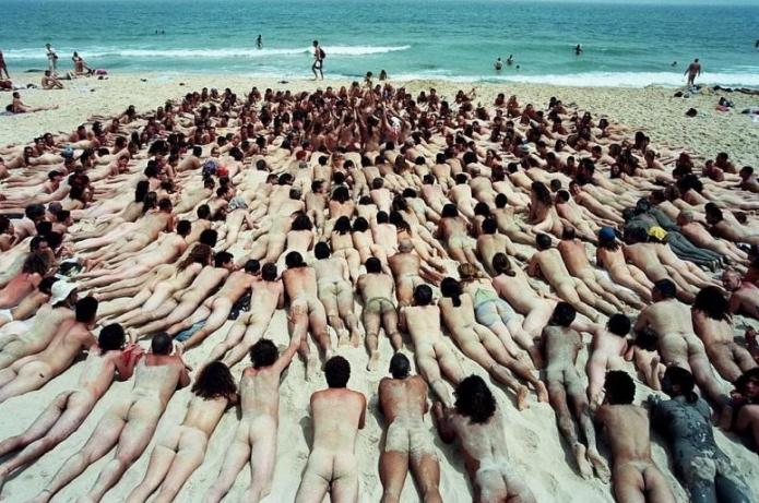  la playa nudista de la foto