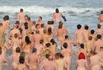 裸体主义者的海滩：在这里，