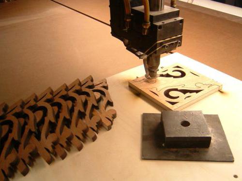 la máquina de corte por láser de chapa de madera