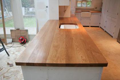 Holz-Arbeitsplatten für die Küche