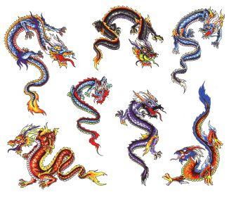 tattoos of dragons