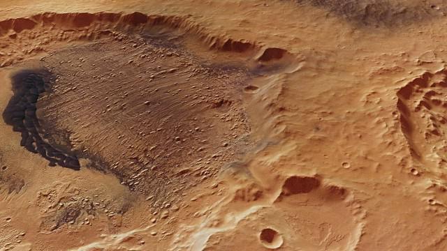 العثور على كوكب المريخ الماء