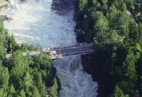 The waterfall Imatra: beauty on a schedule